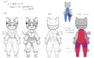 Malt concept art turnaround