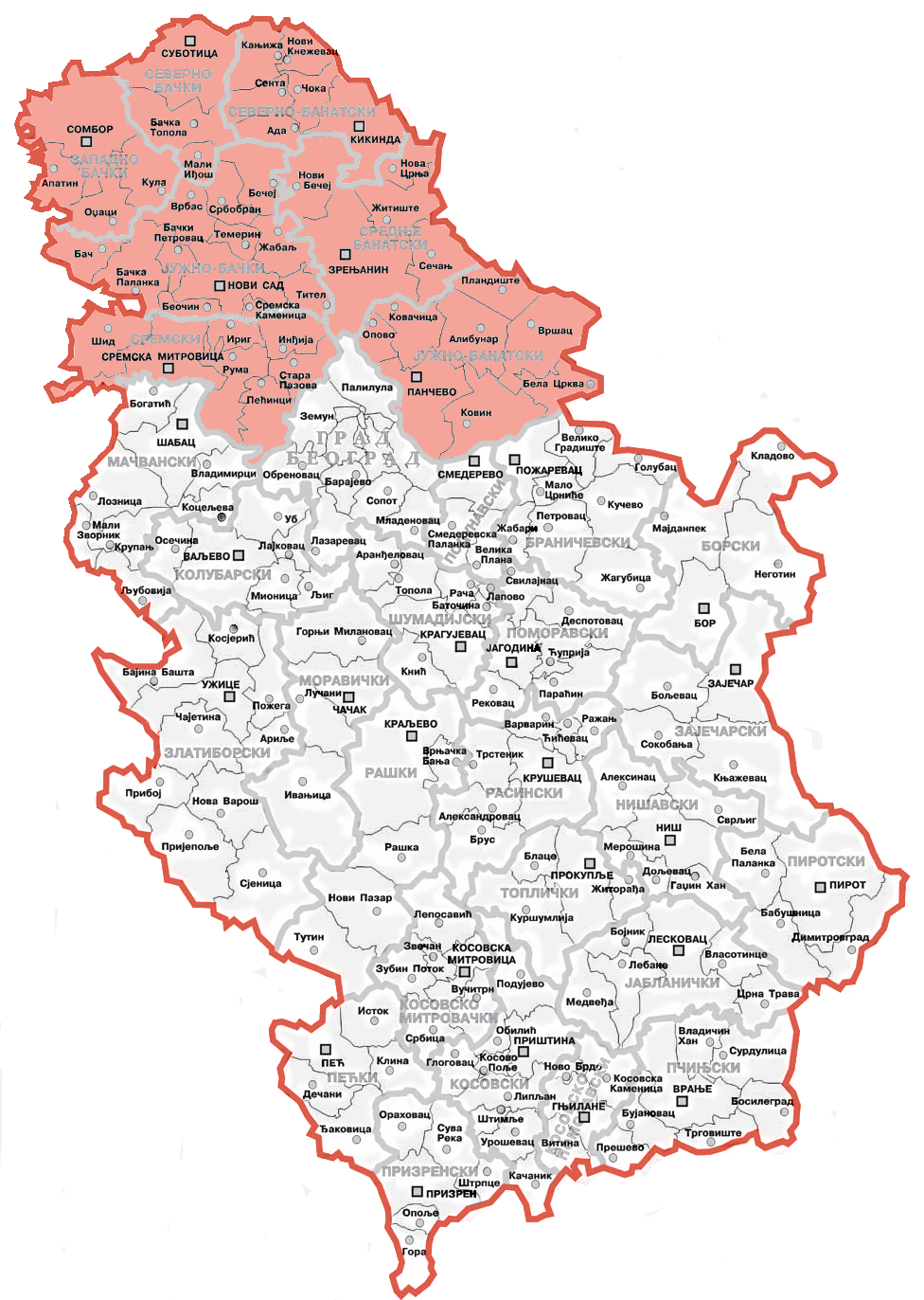 Serbian Vojvodina - Wikipedia