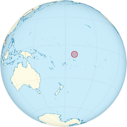 Location of Tokelau