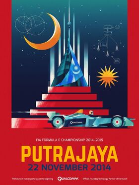 Putrajaya ePrix Poster 2014