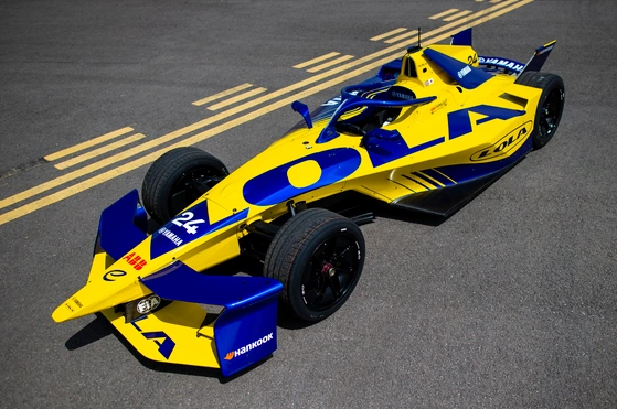 Lola Yamaha ABT Formula E Team ミニカー