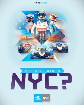 New York E-Prix Poster 2019