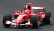 Michael Schumacher en el Gran Premio de Canadá de 2005