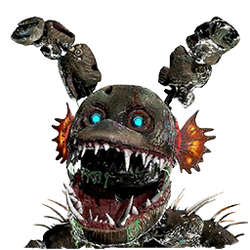 plushtrap in menu fnaf ar mod ( forsaken ar) in 2023