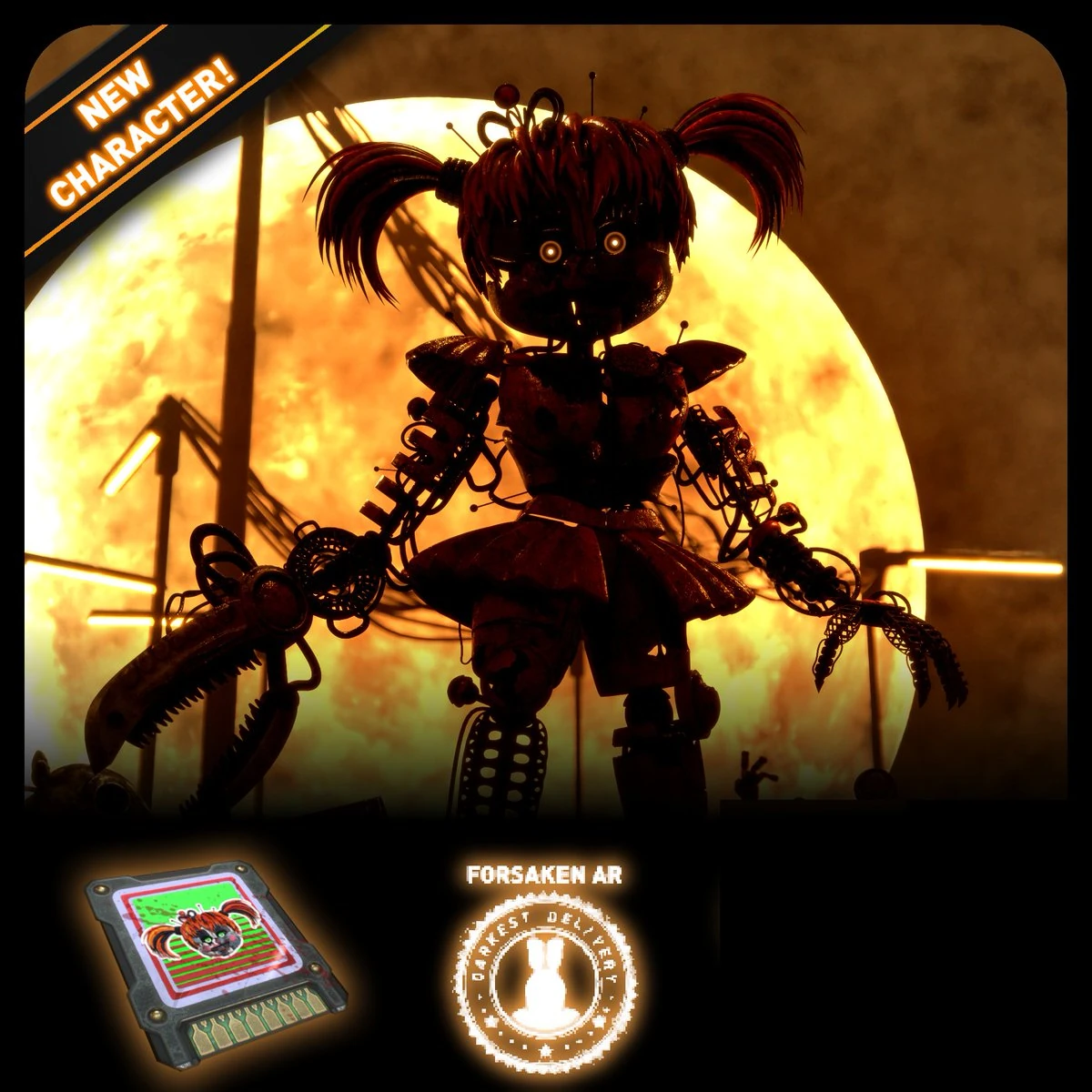 форсакен ар фредди. Forsaken ar darkest delivery.