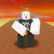 Ditto, but while drinking Bloxy Cola.