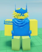 A Noob Cosplay, seen in-game using all allowed accessory types.