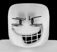 Unique face.