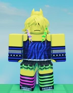 Scene Noob, seen from the front.