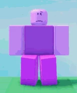 Rainbow Noob in game.