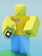 Ditto, but drinking Slateskin Potion.