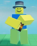 Ditto, but drinking a Bloxy-Cola.