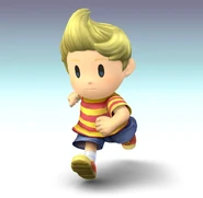Lucas' render from Super Smash Bros. Brawl, the reference used for the skin's render pose.