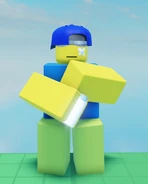 Dito, but drinking Slateskin Potion.