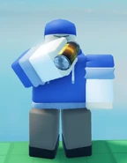 Ditto, but drinking a Bloxy Cola.