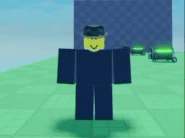 Mafioso's broken sword fade out animation.