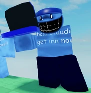 one of Bluudud Anim Test's Pizza Delivery minions. Note the missing arm.