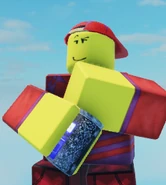 Ditto, but drinking a Bloxy Cola.