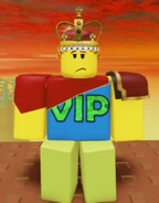 VIP Noob's Supreme VIP variant in-game, seen from the front.
