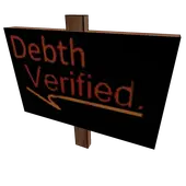 Debth verified sign