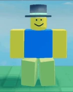 Ditto, eating a Ghostburger.