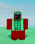 c00lkidd's 1x1x1x1 cosplay in-game, as seen from the front.