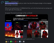 Seeker running a poll in his discord server of which C00lkidd design they would like in Forsaken.