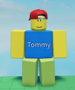 GASA4 Player in-game, seen from the front.