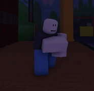 The skin seen ingame.