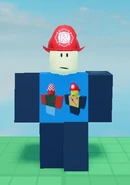 Mario07 in game, seen from the front.