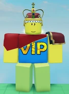 VIP Noob's previous appearance in-game, seen from the front.