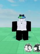 p00lkidd's bugged model, seen from the front.