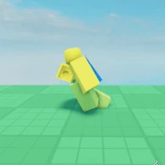 Retro Noob running whilst under 50% HP.