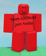 Original c00lkidd in-game, seen from the front.