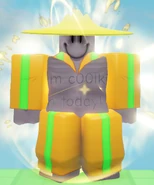 One More Time's bugged appearance in-game during Update 2.3.0, seen from the front.