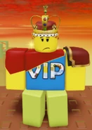 VIP Noob's Normal VIP variant in-game, seen from the front.
