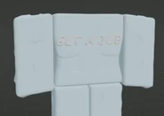 Job Application back, "GET A JOB".