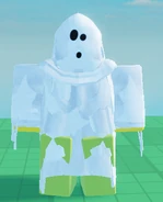 Low-Effort Phantom Noob, seen from the front.