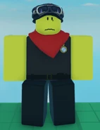 Steampunk Noob from the front.