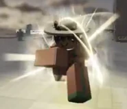 One More Time's previous appearance, shown in Kaiser's tweet. Now as an Admin Skin called Cooler One More Time.