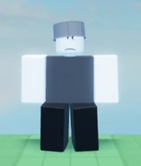 Tinpot Noob in-game, seen from the front.