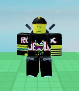 Milestone III Noob in-game, seen from the front.