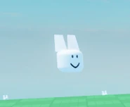 An incoming bunny. (Corrupt Nature)