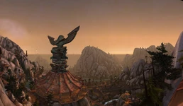 Sonnenuntergang nahe Donnertotem