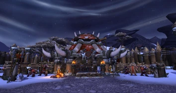 Horde: Euer erstes errichtetes Gebäude in der Garnison im Frostfeuergrat: eine Kaserne.