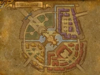 Gilneas Stadt vor der Zerstörung.