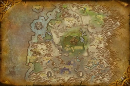 Desolace Cataclysm Map
