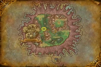 Karte huette am quell