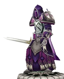 Silberhandrüstung der Ordens des Erbauers