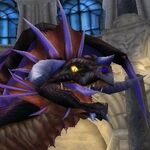 Lady Katrana Prestor als Drache Onyxia in World of Warcraft